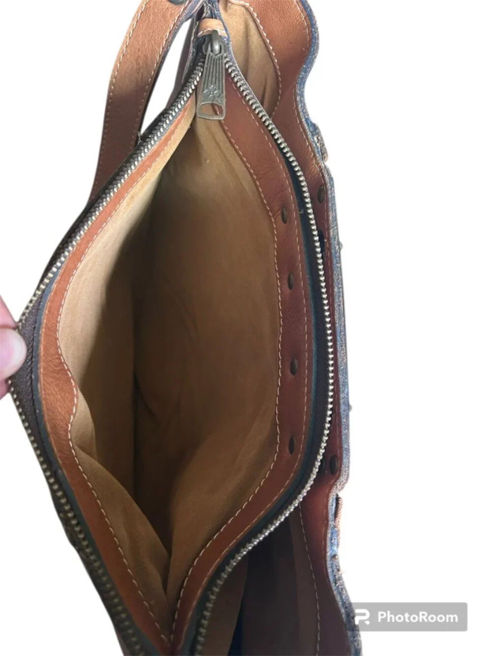 Patricia Nash Italian Leather Satchel